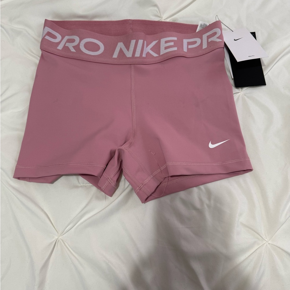Nike Women's Pink Pro Shorts